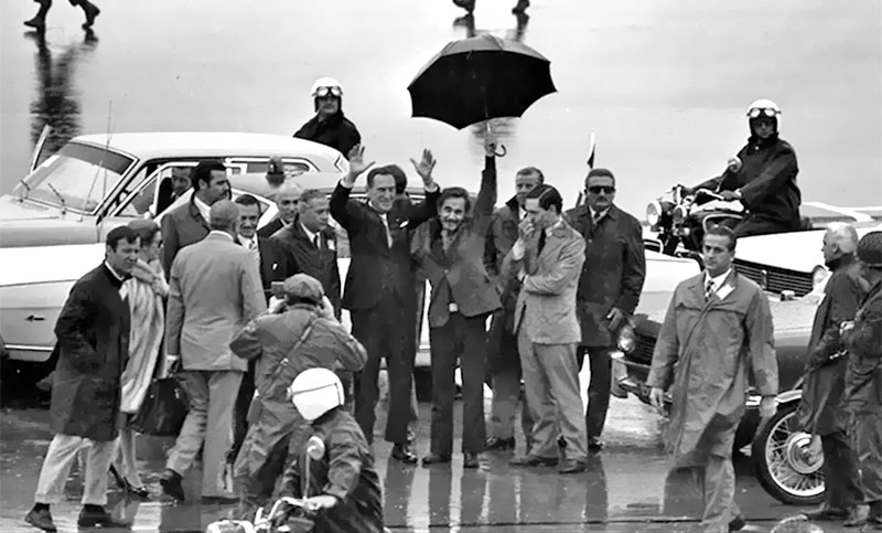 Hace 50 años Perón regresaba por primera vez a la Argentina después de un extenso exilio