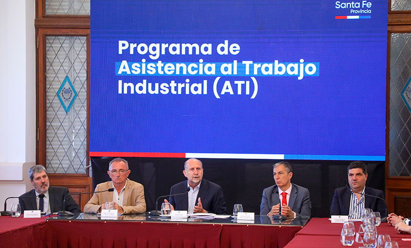 Santa Fe: con miras a la creación de empleo, se lanzó el Programa de Asistencia al Trabajo Industrial