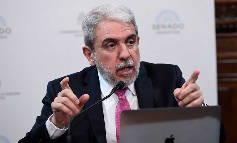 Aníbal Fernández respaldó las PASO y aseguró que Alberto Fernández «va a ser candidato»