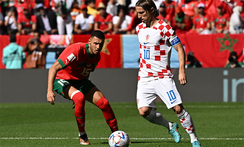 Croacia y Marruecos no lograron romper el cero