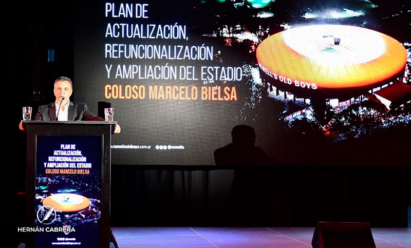 Newell’s presentó el proyecto de remodelación del Coloso
