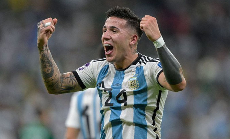 La joya argentina Enzo Fernández ingresó en el radar del Real Madrid