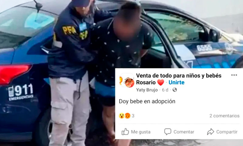 Rosario: piden juzgar a un hombre por intentar vender a su bebé de dos meses