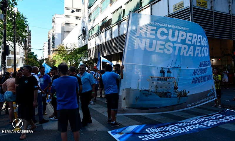 Organizaciones sociales marcharon para defender la soberanía nacional