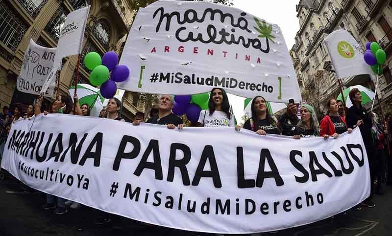 Realizan la 13° Marcha Nacional de la Marihuana en reclamo del cese de la «criminalización»