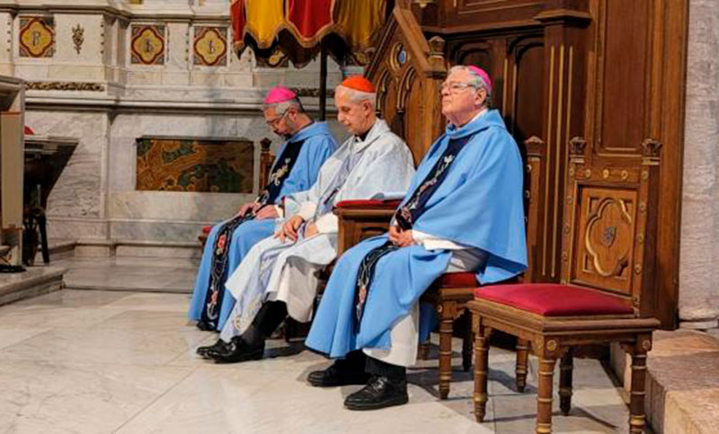 Los obispos argentinos rezaron en Luján por «la paz y la unidad» de los argentinos