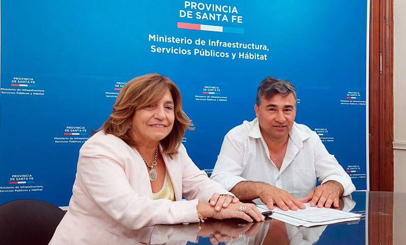 La provincia entregó fondos para el desarrollo del Área industrial de Pavón