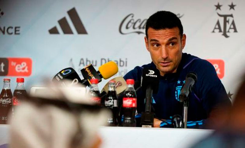 Scaloni ya definió el equipo para el debut mundialista