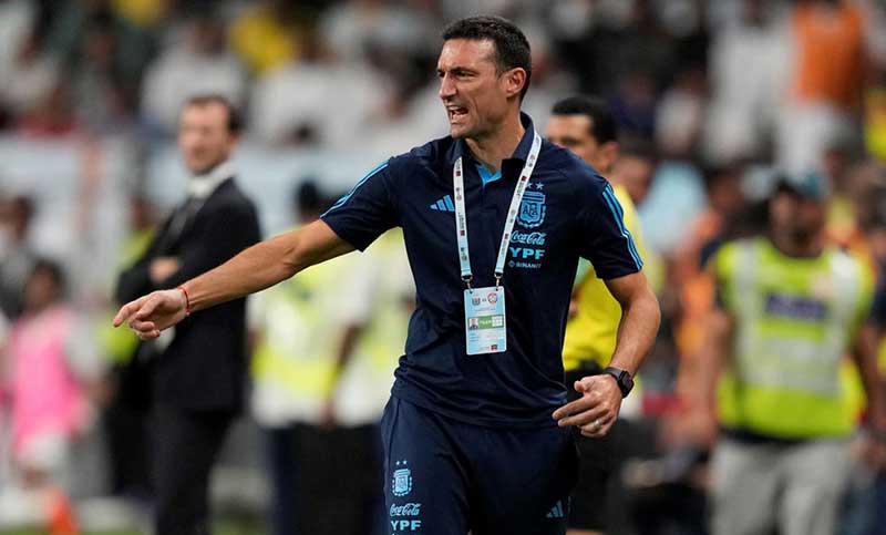 A un día del debut ante Arabia Saudita, Scaloni define el equipo en la última práctica