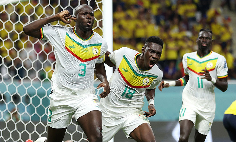 Senegal puso fin al sueño mundialista de Ecuador