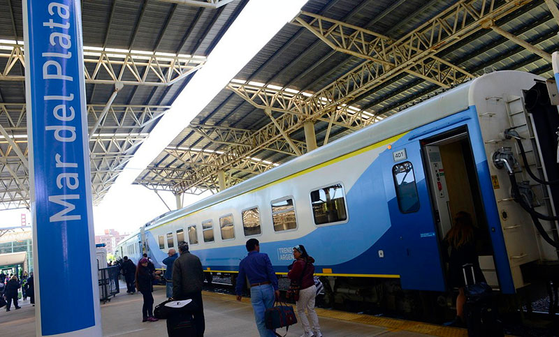 En un día se vendieron más de 230 mil pasajes de tren a Mar del Plata