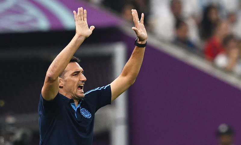 Scaloni: «Es emocionante haber clasificado a la final pero todavía queda un paso»