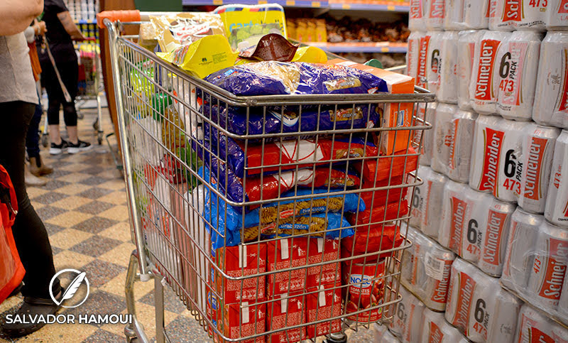 Con una inflación pujante, cayeron las ventas en supermercados santafesinos