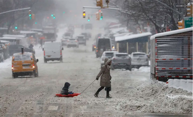 Un “ciclón bomba” podría golpear a Estados Unidos: esperan temperaturas bajo cero y nevadas