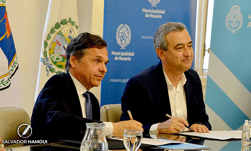 Firmaron el convenio para la implementación de la Sube en Rosario