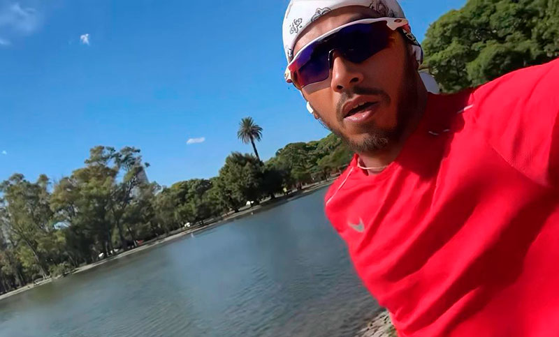 Sorpresa: Lewis Hamilton visita Buenos Aires