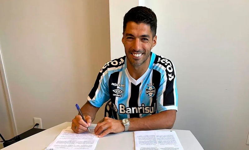 Luis Suárez se suma al Gremio de Brasil