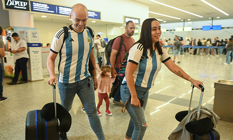 Aerolíneas Argentinas agregó un segundo vuelo para ver la final porque el primero se agotó en media hora