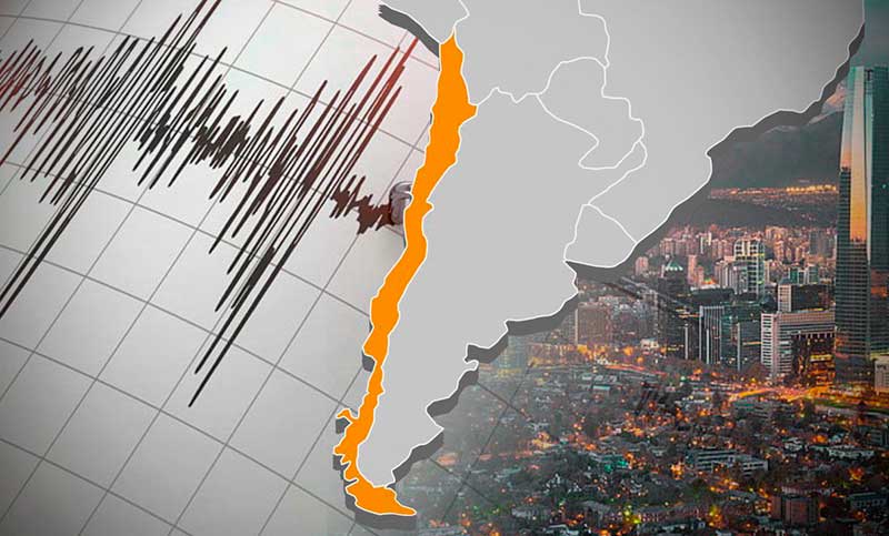 Un sismo de magnitud 4.2 se registra en Chile