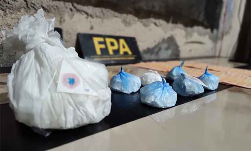 Detienen a 12 personas y suestran 4 kilos de cocaína en operativo contra el narcotráfico