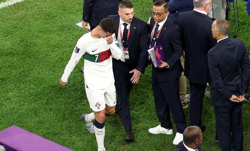 «Siempre di todo por el sueño de ganar un Mundial», afirmó Cristiano Ronaldo