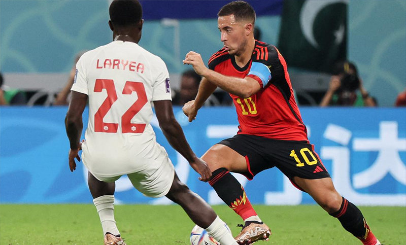 Eden Hazard se retiró de la selección de Bélgica