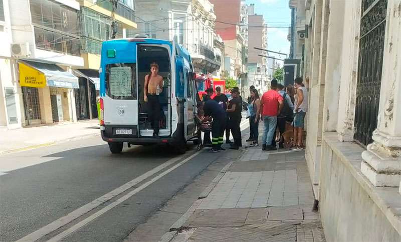 Se incendió un departamento a unas cuadras del Monumento