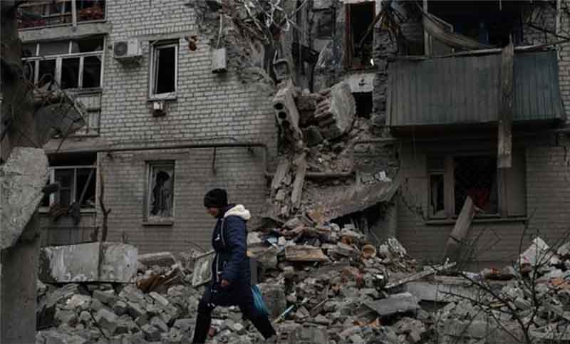 Kiev sufrió un nuevo ataque ruso con drones no tripulados