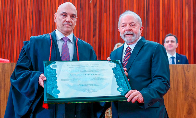 Lula fue ratificado como presidente electo de Brasil