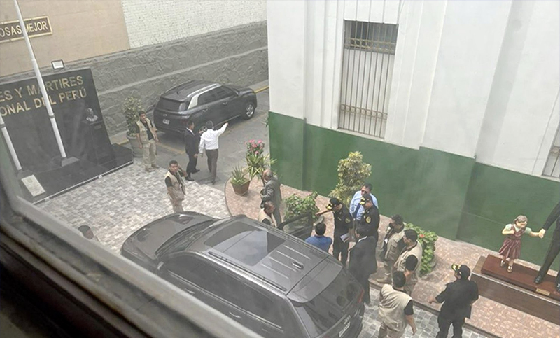 Castillo se encuentra preso en una cárcel especial en donde está Fujimori