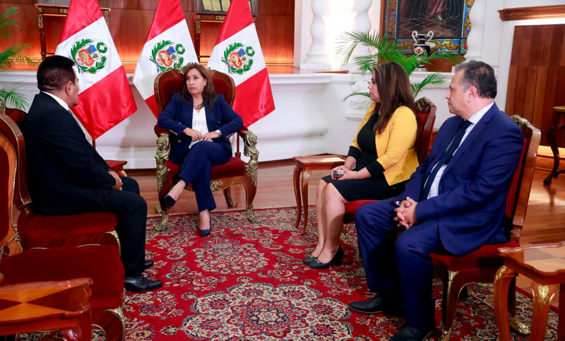 Boluarte no descarta elecciones «si la situación amerita» y pide calma a manifestantes