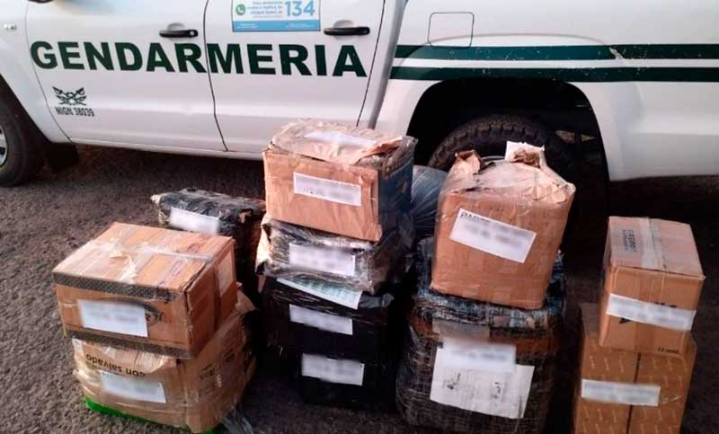 General Lagos: secuestraron 245 kilos de hojas de coca
