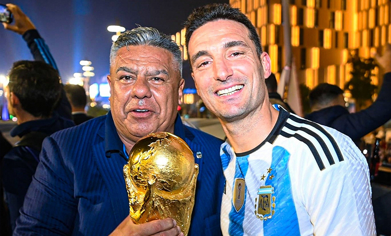Claudio Tapia: «No tengo dudas de que Scaloni va a seguir siendo el DT»
