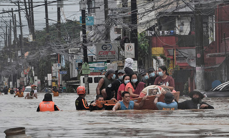 Subió a 51 la cifra de muertos por las lluvias en Filipinas y 19 personas permanecen desaparecidas