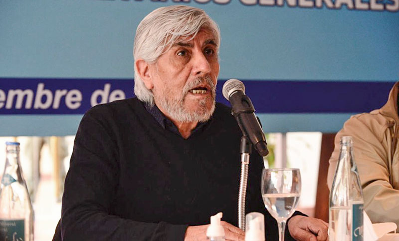 Hugo Moyano acusó a la oposición de pretender “demonizar al movimiento obrero”