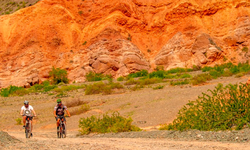Cicloturismo en la Quebrada de Humahuaca: proyectan un circuito entre Tilcara y Maimará