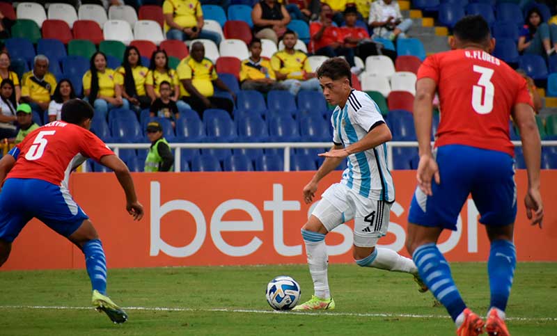 Sudamericano Sub 20: Argentina cayó 2 a 1 ante Paraguay en el debut