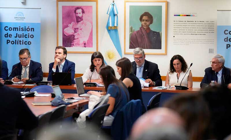 Comenzó a sesionar la comisión de Juicio Político en Diputados