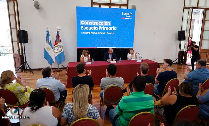 La Provincia construirá en Rosario la primera escuela pospandemia