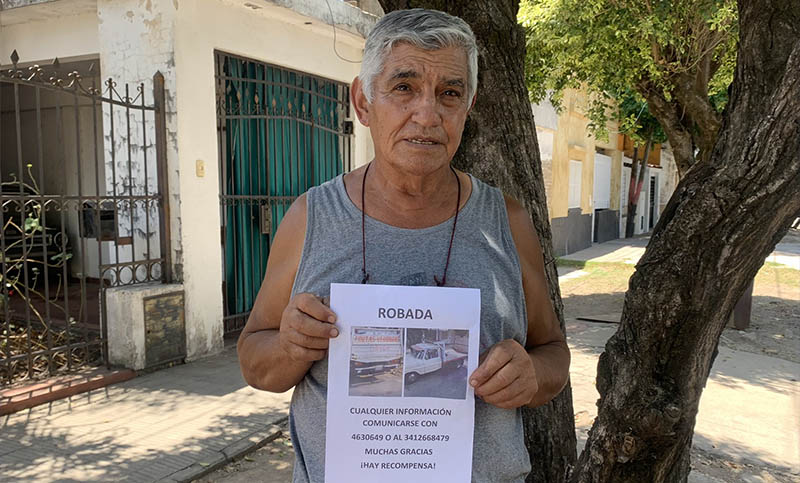 Le robaron la camioneta al hermano del ‘Tolo’ Gallego y necesita recuperarla