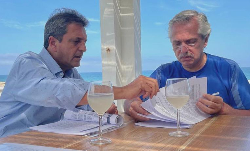 Alberto Fernández y Sergio Massa analizaron el acuerdo de integración con Brasil