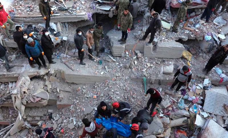 Otro intenso terremoto se produjo en Turquía y Siria