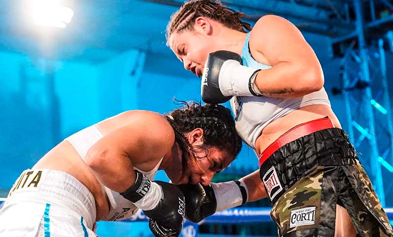 La Bonita Bermúdez volvió al ring con una victoria en San Lorenzo