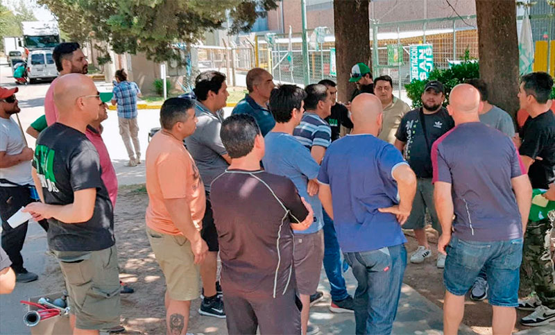 Trabajadores de una empresa de la familia Baggio de San Luis cortan ruta por reclamo salarial