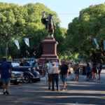 Vecinos conmemoraron el 27 de Febrero en el Parque Independencia