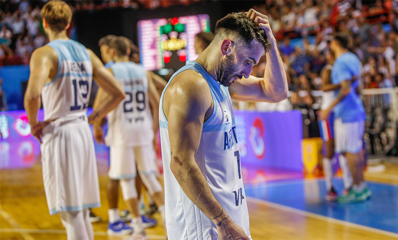 Argentina cayó ante República Dominicana y se quedó sin Mundial de básquet