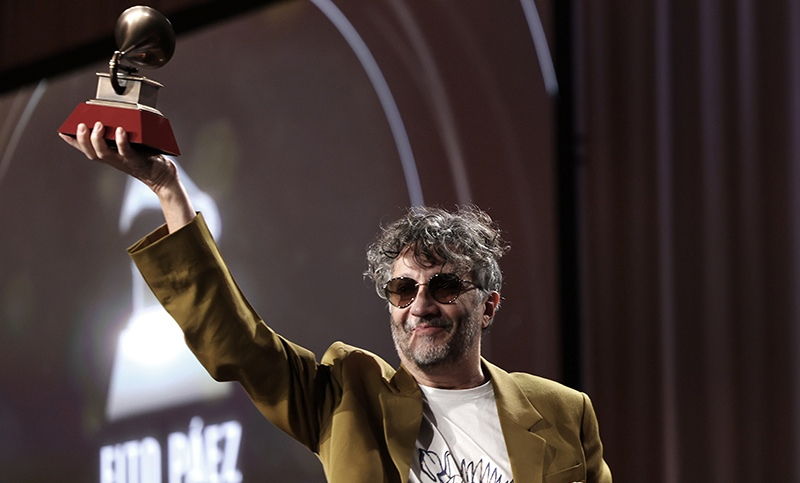 Con Fito Páez como nominado, hoy se entregan los Premios Grammy