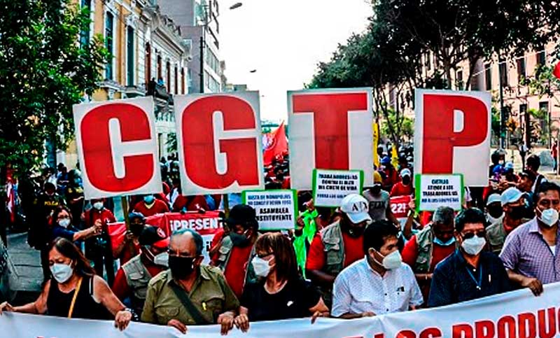 Comenzó en Perú la primera huelga por tiempo indeterminado en 20 años