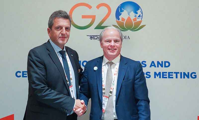 Massa se reunió con Banco Mundial para captar más de US$ 1.000 millones