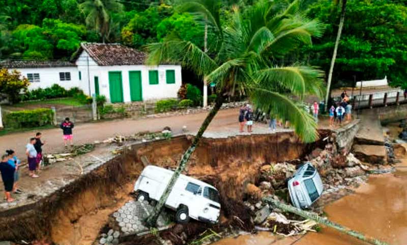 Ascienden a 36 los muertos por las fuertes lluvias que azotaron al estado de San Pablo